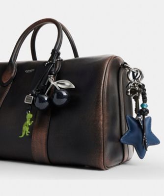 コンパス バッグ 35・ラブド レザー・チャーム | COACH/コーチ